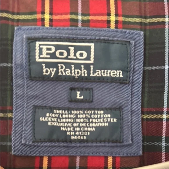 Polo Ralph Lauren Blue Jacket with Red Logo - Picture 2 of 12